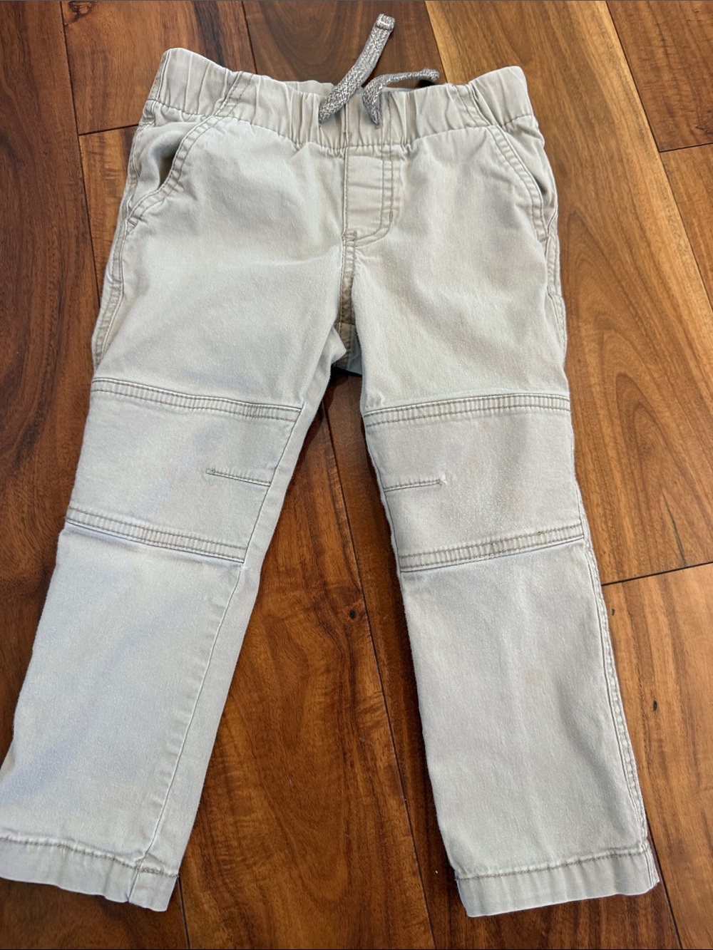 Cat & Jack Light Gray Pull-On khaki Joggers